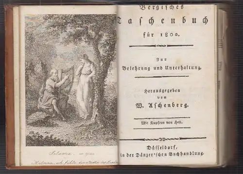 Bergisches Taschenbuch für 1800. Zur Belehrung und Unterhaltung. ASCHENBERG, W. 