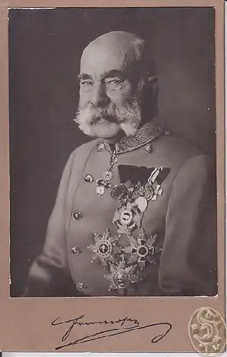 Kaiser Franz Joseph I. 1900