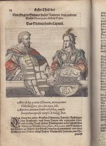 HAMELMANN, Oldenburgisch Chronicon. Das ist... 1599