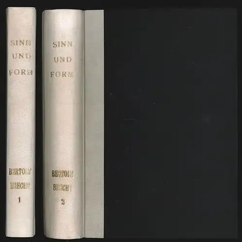 Sinn und Form. Beiräge zur Literatur. Herausgeber Johannes R. Becher u. Paul Wie