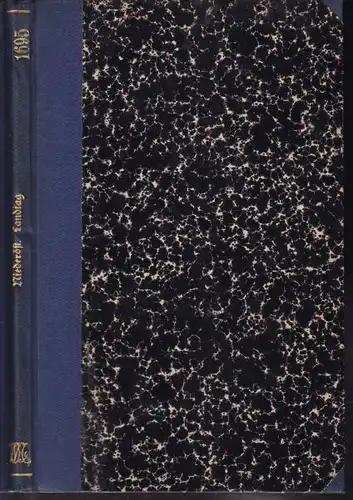 NIEDER.-ÖST. LANDTAGES, Zur Geschichte des,  in... 1869