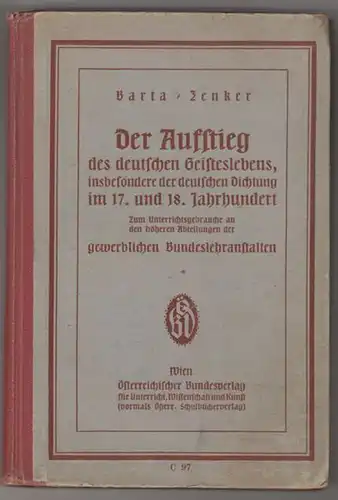 BARKA, Der Aufstieg des deutschen Geisteslebens... 1925