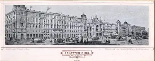 PETROVITS, Schotten-Ring. Vorstadtseite. 1885