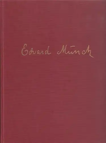 HOUGEN, Edvard Munch. Handzeichnungen. 1976