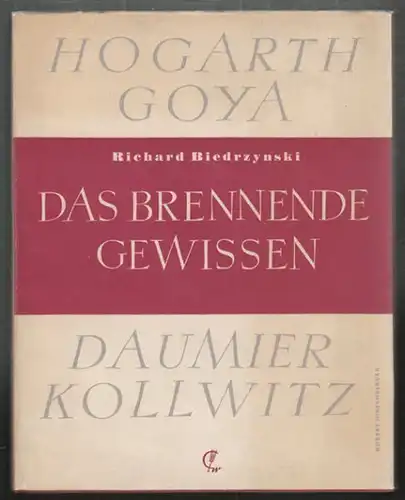 BIEDRZYNSKI, Das brennende Gewissen. Maler im... 1949