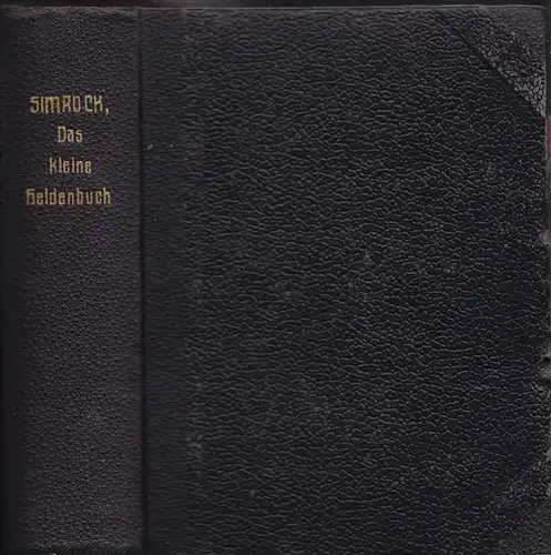 SIMROCK, Das kleine Heldenbuch. 1859