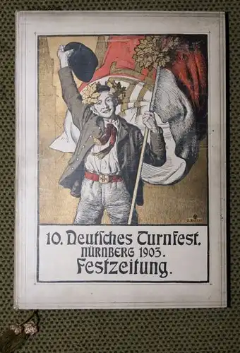 10. Deutsches Turnfest. Festzeitung. 1910