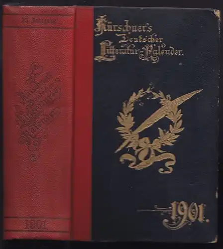 KLENZ, Kürchners Deutscher Litteratur Kalender... 1901
