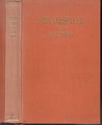 MELL, Schauspiele. 1927