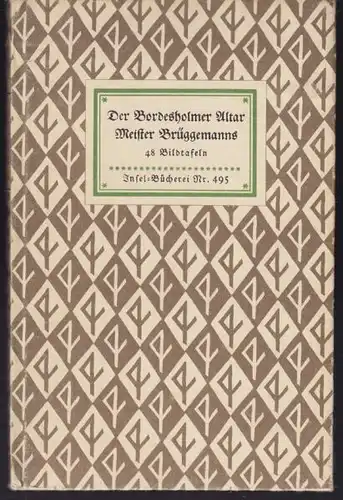 HAMKENS, Der Bordesholmer Altar Meister... 1936 1807-03