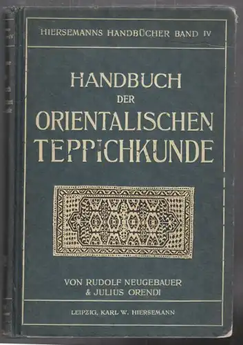 NEUGEBAUER, Handbuch der orientalischen... 1920