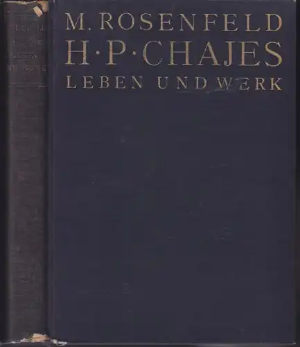 ROSENFELD, Sein Leben und Werk. 1933