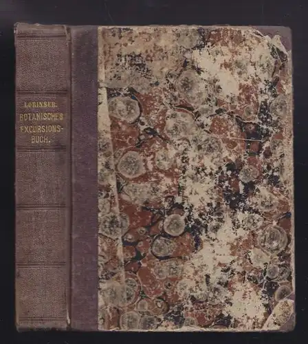 LORINSER, Botanisches Excursionsbuch für die... 1871