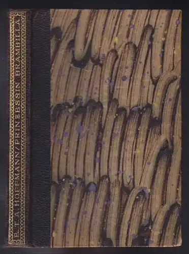 HOFFMANN, Prinzessin Brambilla. Ein Capriccio... 1920 1676-08