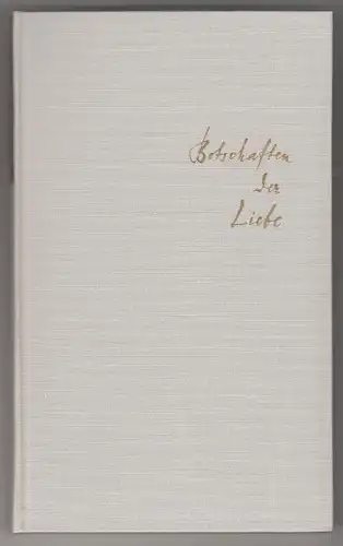 BRÜCKER, Botschaften der Liebe in deutschen... 1960