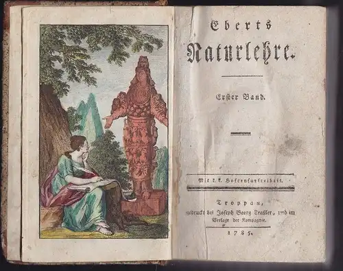 EBERT Johann Jacob., Eberts Naturlehre. 1784