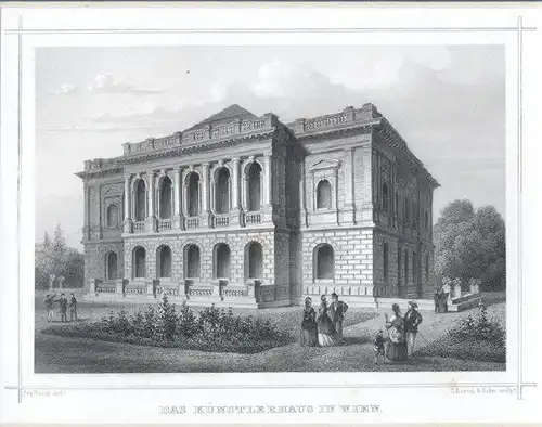 Das Künstlerhaus in Wien. 1871