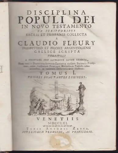 FLEURY, Disciplina Populi Dei in Novo... 1761