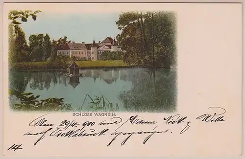 Schloss Wagrein. 1890