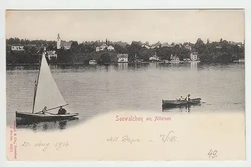 Seewalchen am Attersee. 1900
