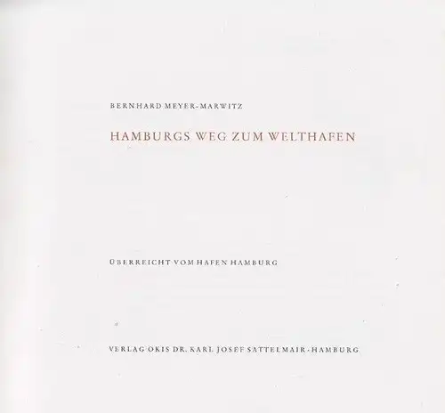 EMMERICH, Der Feihafen. 1960