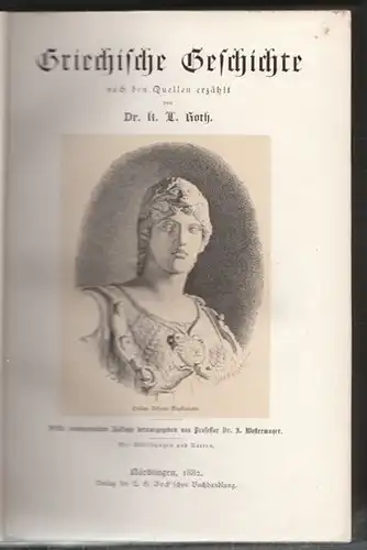 ROTH, Griechische Geschichte nach den Quellen... 1882