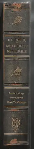 ROTH, Griechische Geschichte nach den Quellen... 1882