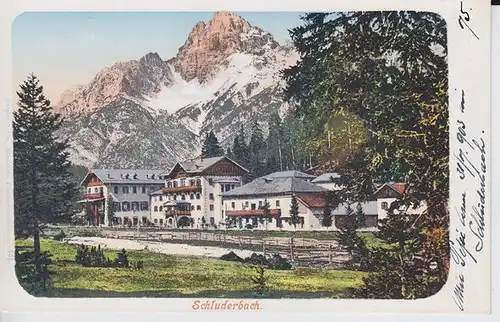 Schluderbach. 1890