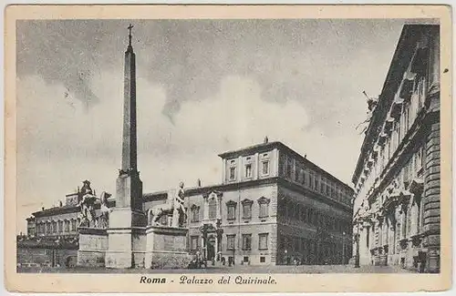 Roma - Palazzo del Quirinale. Palais du... 1900