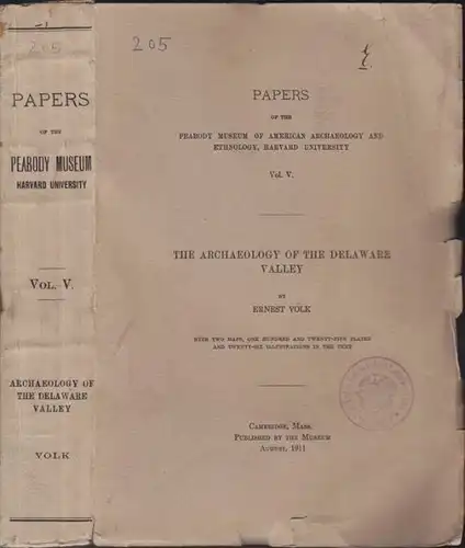 VOLK, The Archaeology of the Delaware Valley. 1911