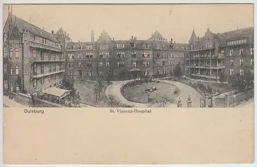 Duisburg. St. Vincenz-Hospital. 1900