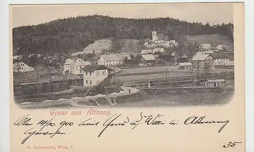 Gruss aus Attnang. 1900