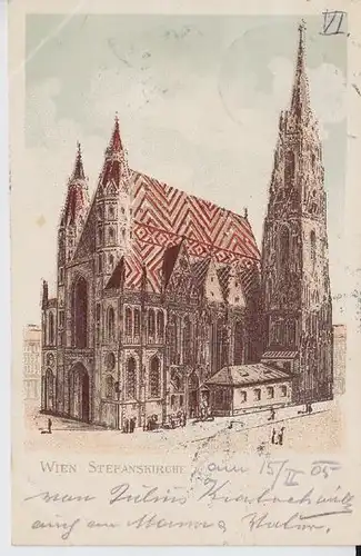 Wien. Stefanskirche. 1890