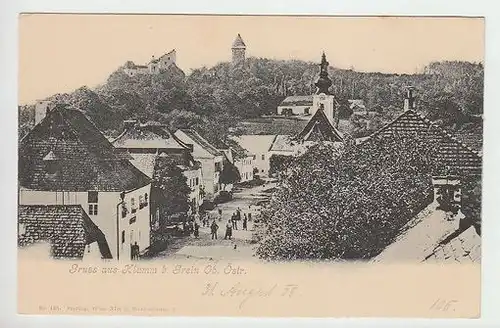 Gruss aus Klamm b. Grein Ob. Östr. 1890 1000-11