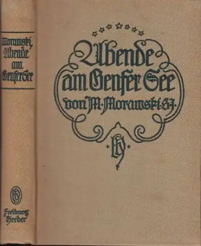 MORAWSKI, Abende am Genfer See. Grundzüge einer... 1911