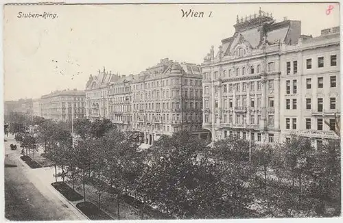 Wien I. Stuben-Ring. 1910