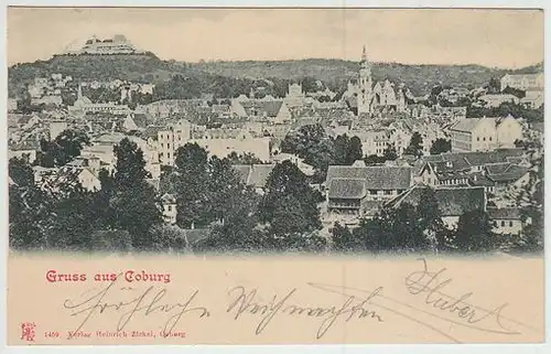 Gruss aus Coburg. 1890