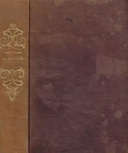 MOLIÈRE Jean-Baptiste Poquelin., Oeuvres... 1840