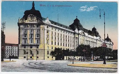 Wien, K. u. K. Kriegsministerium. 1900