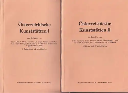Österreichische Kunststätten. 1930