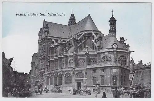 Paris. Eglise Saint-Eustache 1900