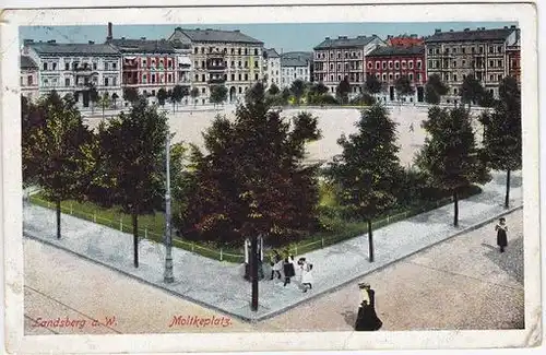 Landsberg a. W. Moltkeplatz. 1900