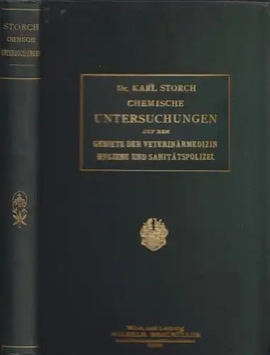 STORCH, Chemische Untersuchungen auf dem... 1906