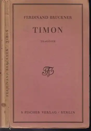 BRUCKNER, Timon. Tragödie. 1932