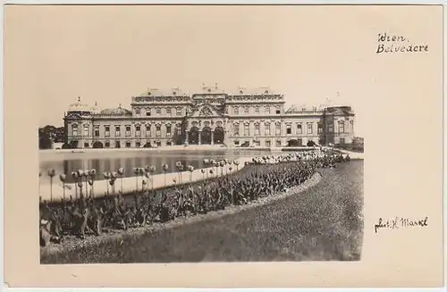 Wien, Belvedere. 1930