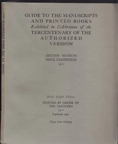 Guide to the Manuscripts and Printed Books... 1927