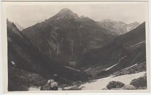 Blick gegen Polinik (Unter=Valentin). 1920