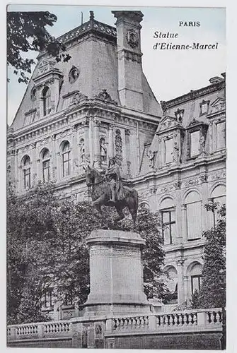 Paris. Statue d'Etienne-Marcel. 1900