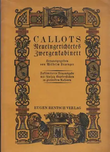 FRANEGER, Callots neueingerichtetes... 1922