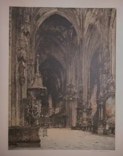 KASIMIR, [Wien - St. Stephan - Innen]. 1926
